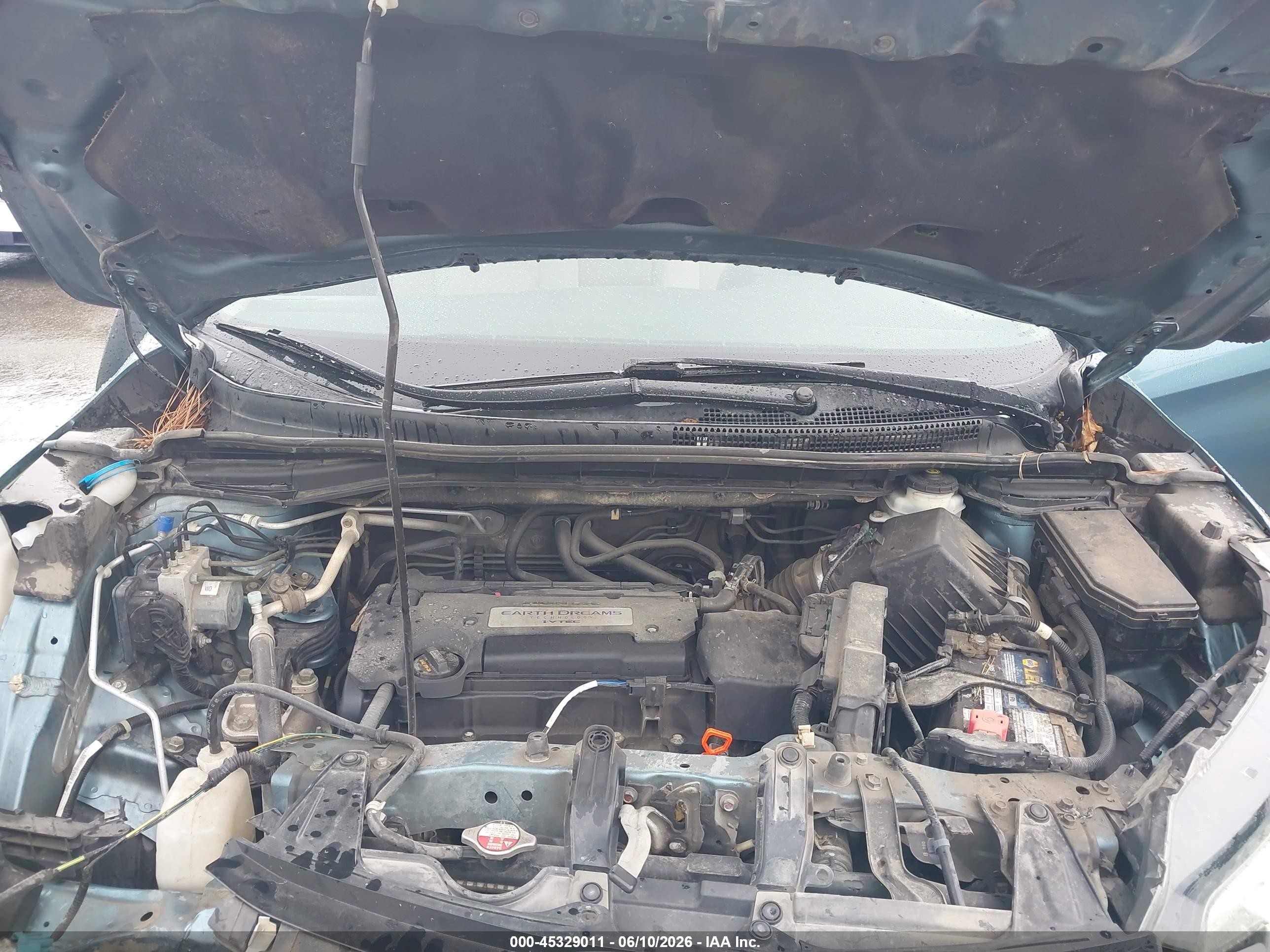2015 Honda Cr-v Lx Синий vin: 5J6RM4H31FL050294