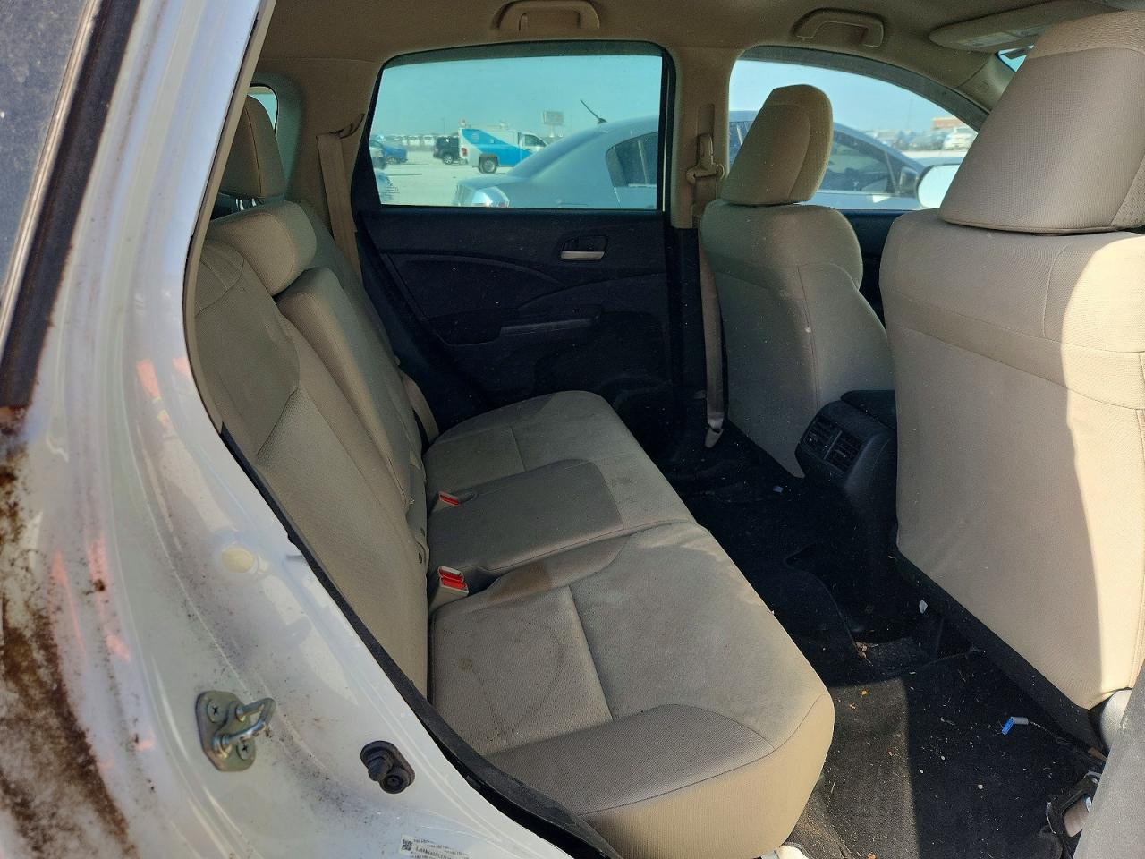 2015 Honda Cr-v Lx White vin: 5J6RM4H31FL072389