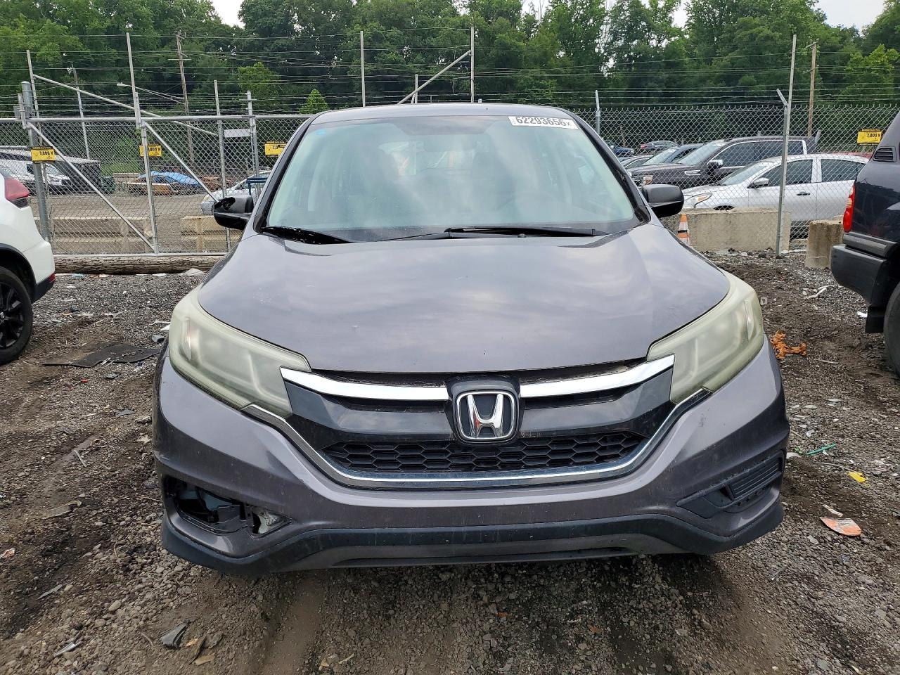 2015 Honda Cr-v Lx Серый vin: 5J6RM4H31FL073851