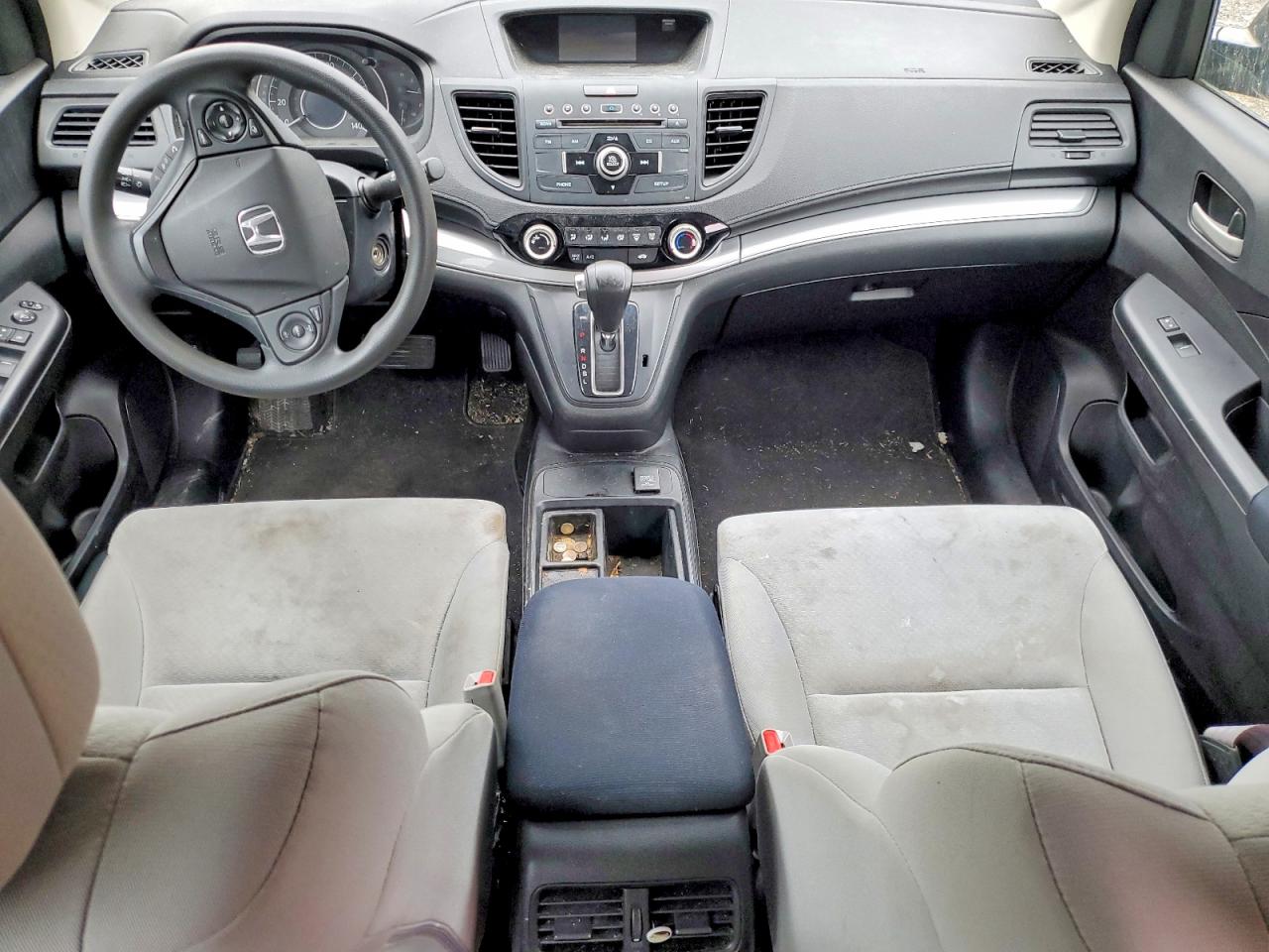 2015 Honda Cr-v Lx Серый vin: 5J6RM4H31FL073851