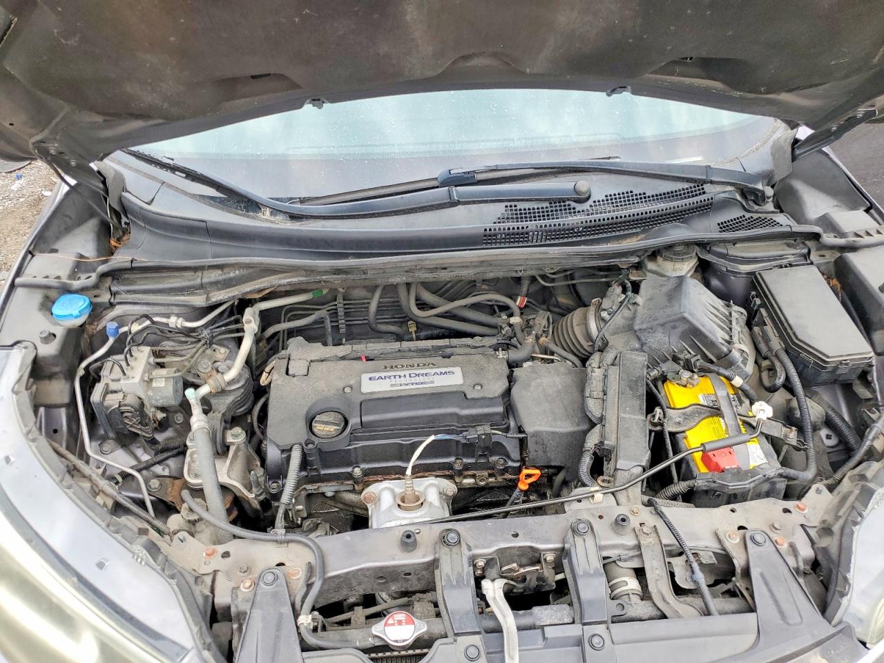 2015 Honda Cr-v Lx Серый vin: 5J6RM4H31FL073851