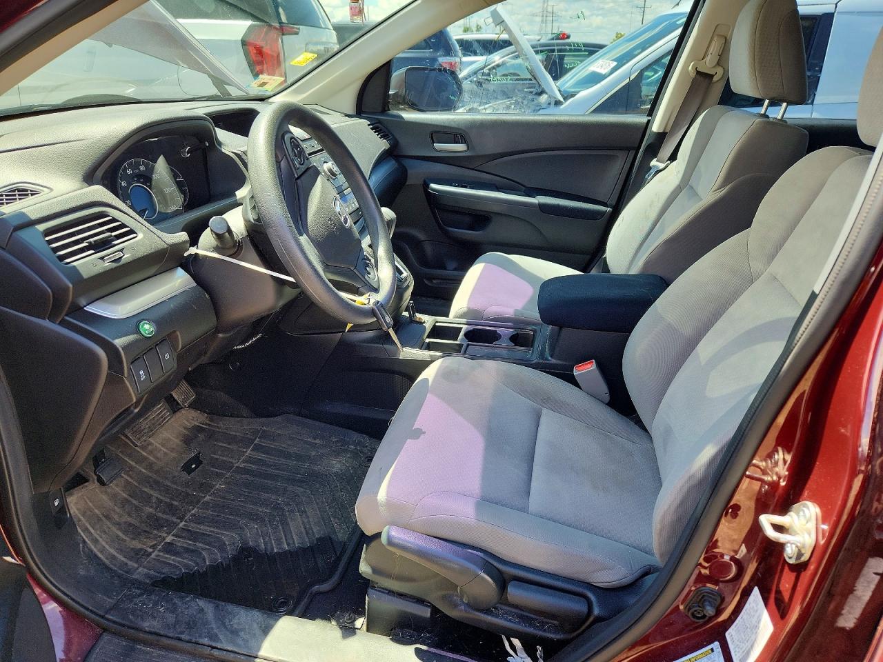 2015 Honda Cr-v Lx Бордовый vin: 5J6RM4H31FL111272