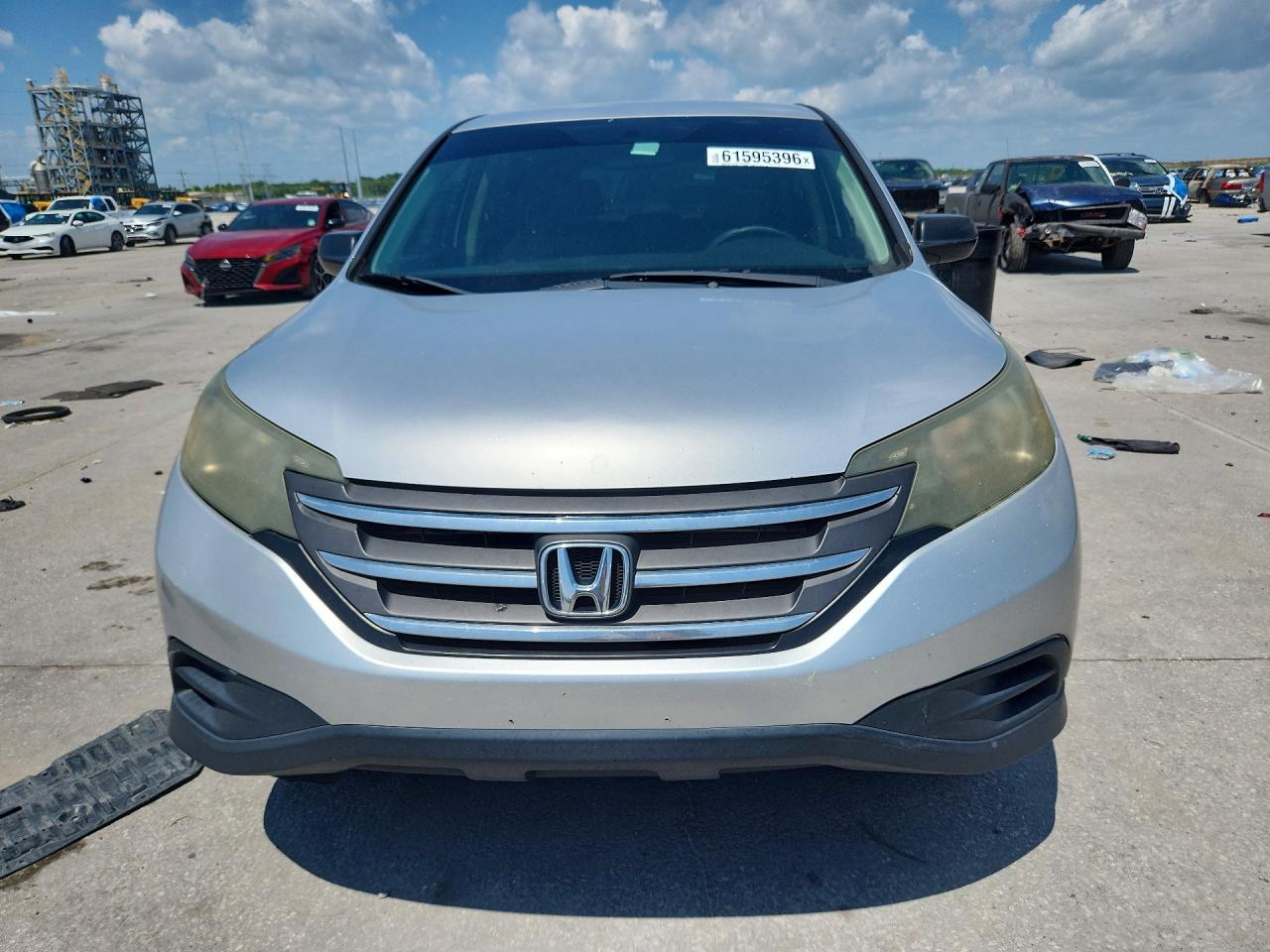 2013 Honda Cr-v Lx Gray vin: 5J6RM4H32DL010920