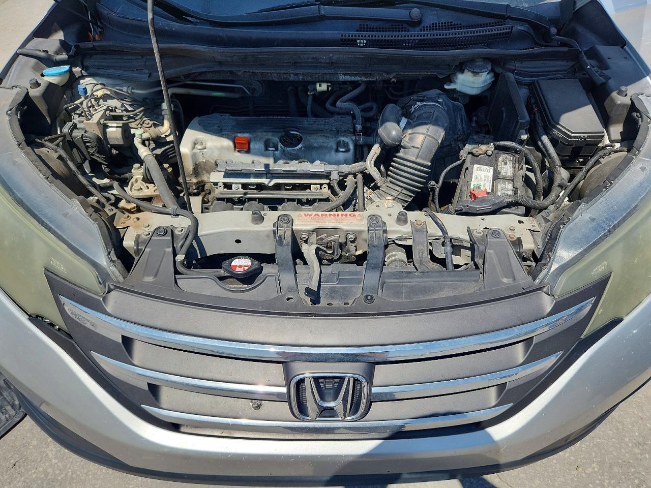 2013 Honda Cr-v Lx Gray vin: 5J6RM4H32DL010920