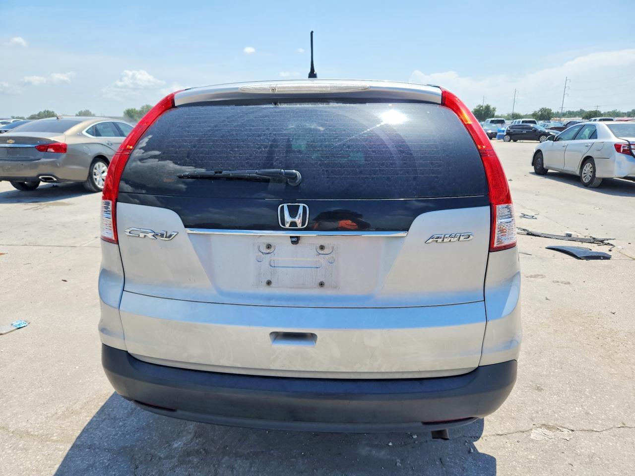 2013 Honda Cr-v Lx Gray vin: 5J6RM4H32DL010920