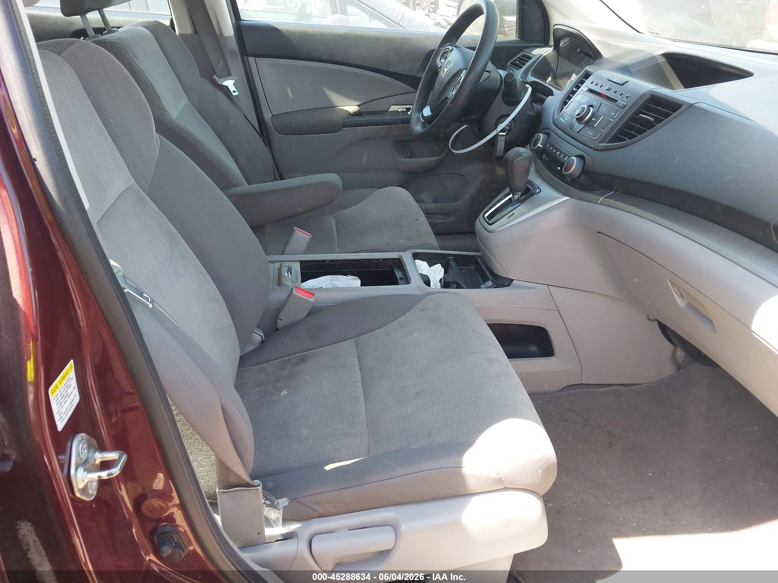 2013 Honda Cr-v Lx Фиолетовый vin: 5J6RM4H32DL039298
