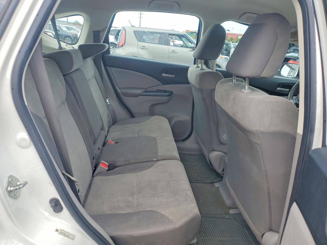2013 Honda Cr-v Lx White vin: 5J6RM4H32DL060412