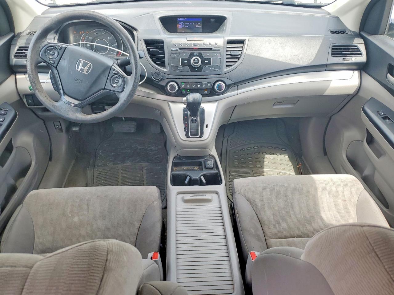 2013 Honda Cr-v Lx White vin: 5J6RM4H32DL060412