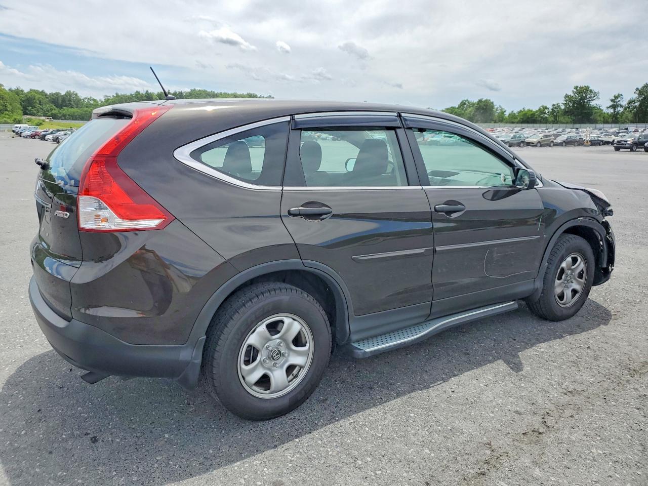 2013 Honda Cr-v Lx Brown vin: 5J6RM4H32DL065822