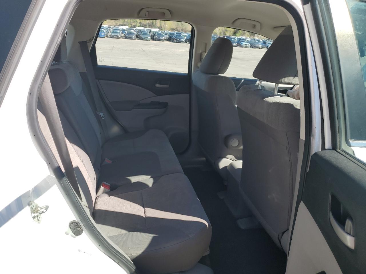 2013 Honda Cr-v Lx White vin: 5J6RM4H32DL075217