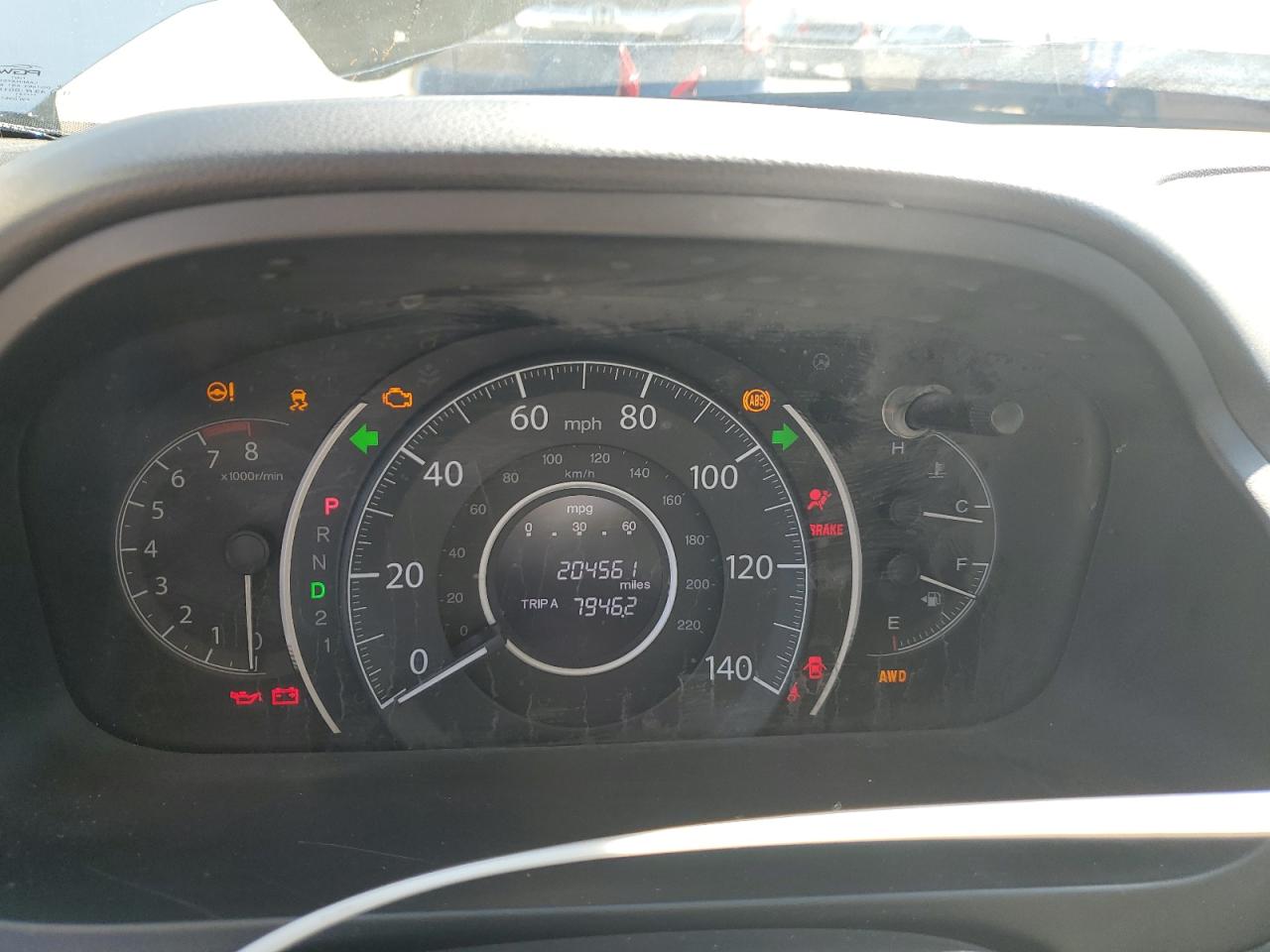 2013 Honda Cr-v Lx White vin: 5J6RM4H32DL075217