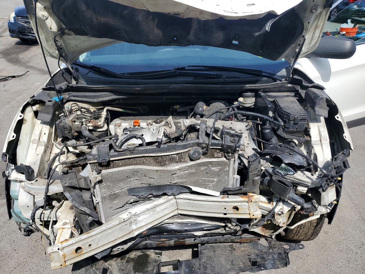 2014 Honda Cr-v Lx Белый vin: 5J6RM4H32EL005217