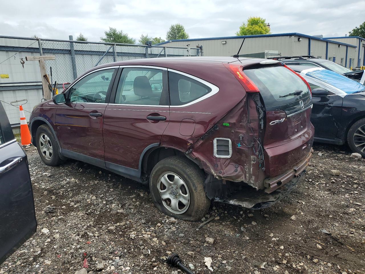 2014 Honda Cr-v Lx Бордовый vin: 5J6RM4H32EL029811