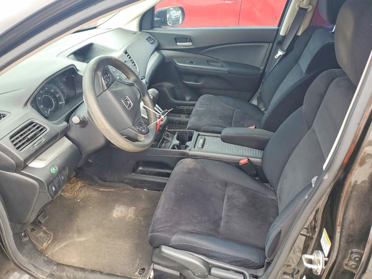 2014 Honda Cr-v Lx Brown vin: 5J6RM4H32EL032899