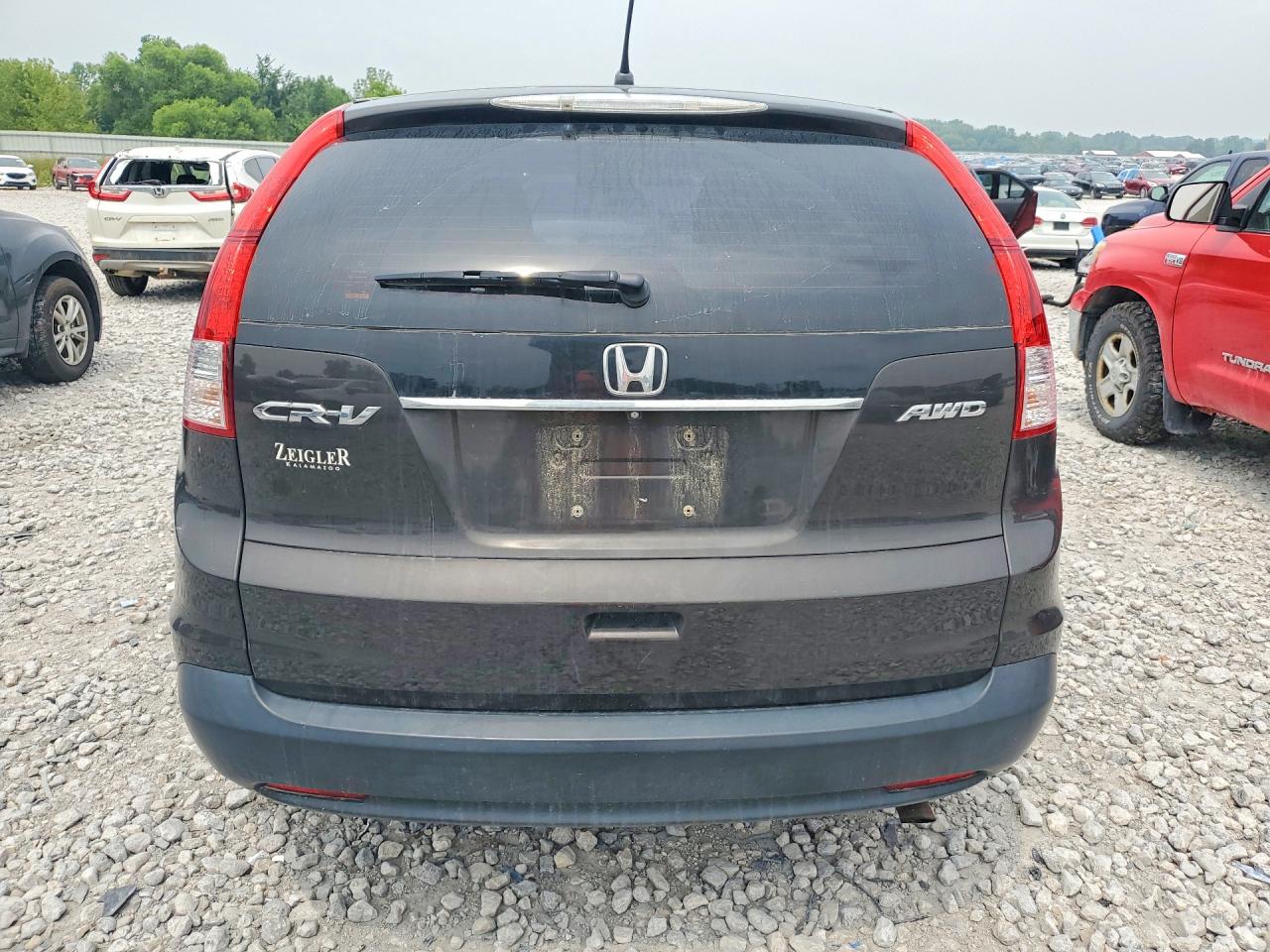 2014 Honda Cr-v Lx Brown vin: 5J6RM4H32EL032899