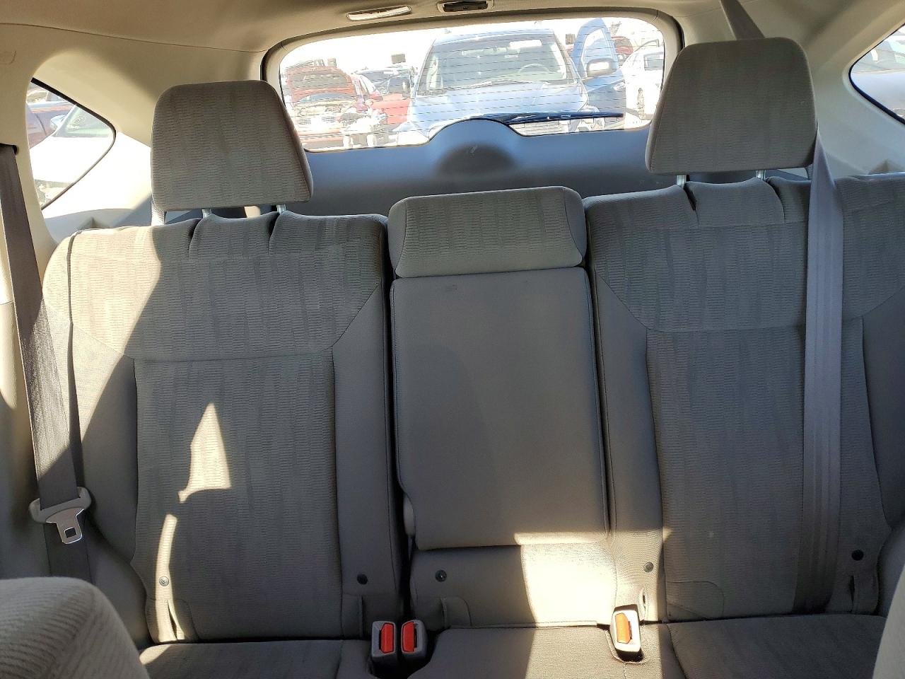 2014 Honda Cr-v Lx Burgundy vin: 5J6RM4H32EL050206