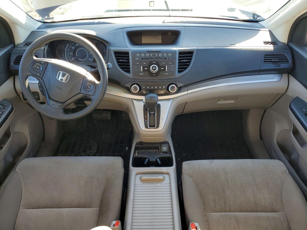 2014 Honda Cr-v Lx Burgundy vin: 5J6RM4H32EL050206