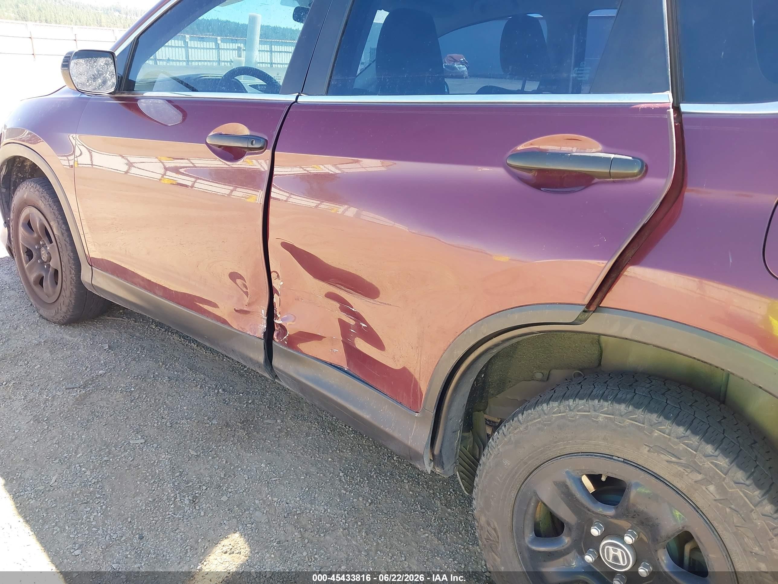 2014 Honda Cr-v Lx Maroon vin: 5J6RM4H32EL062047