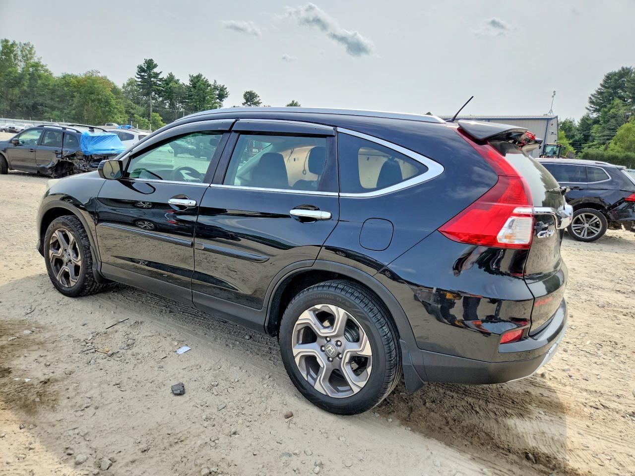 2015 Honda Cr-v Lx Черный vin: 5J6RM4H32FL016610