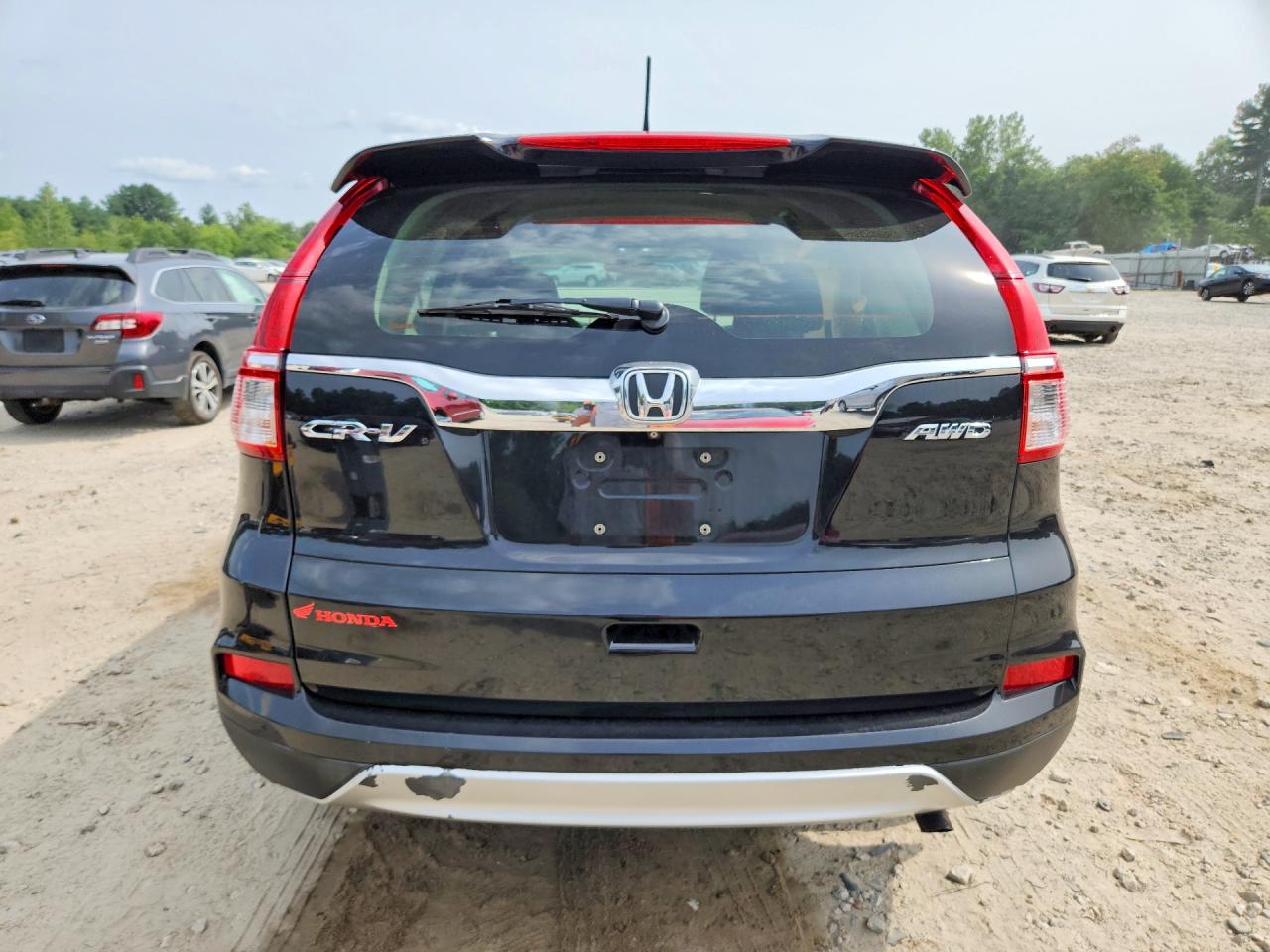 2015 Honda Cr-v Lx Черный vin: 5J6RM4H32FL016610