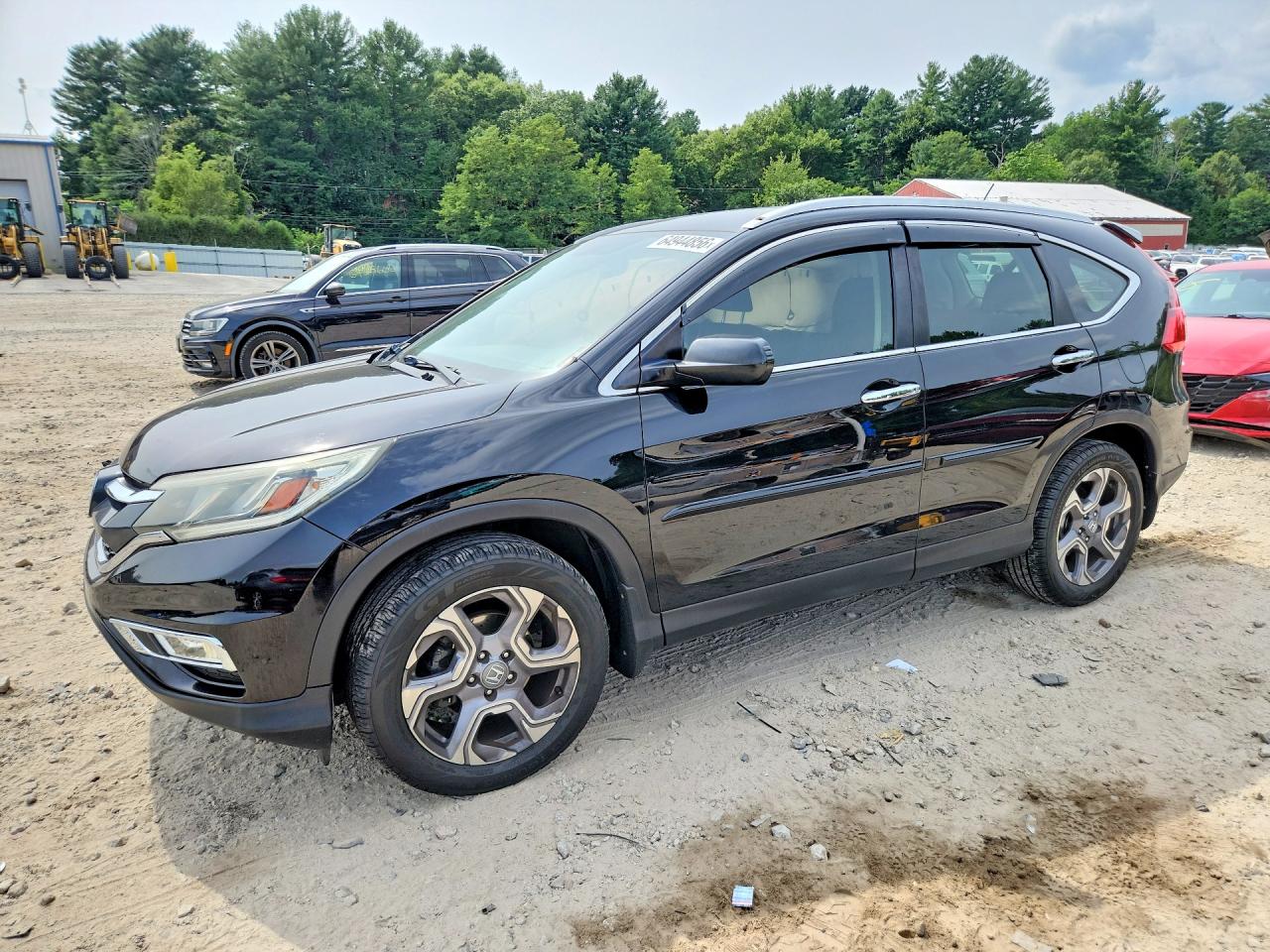 2015 Honda Cr-v Lx Black vin: 5J6RM4H32FL016610