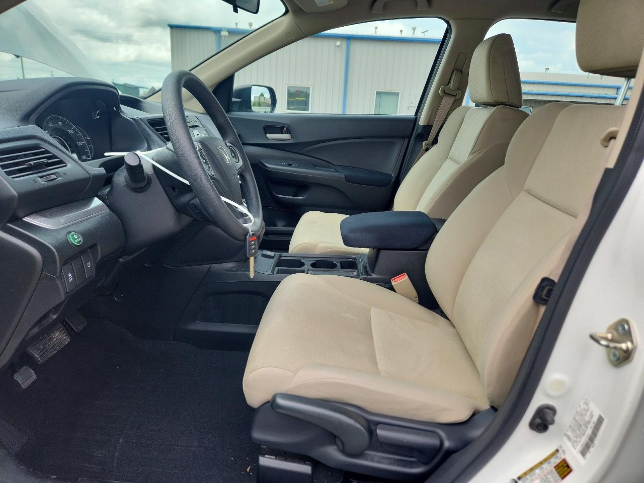 2015 Honda Cr-v Lx Белый vin: 5J6RM4H32FL020401