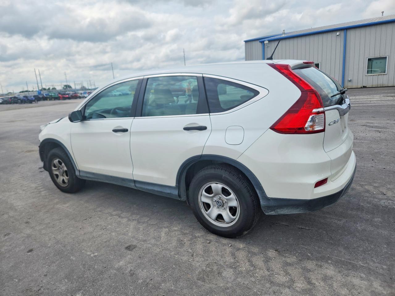 2015 Honda Cr-v Lx Белый vin: 5J6RM4H32FL020401