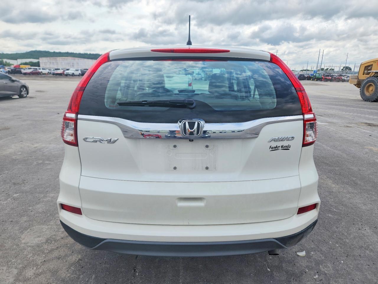 2015 Honda Cr-v Lx Белый vin: 5J6RM4H32FL020401