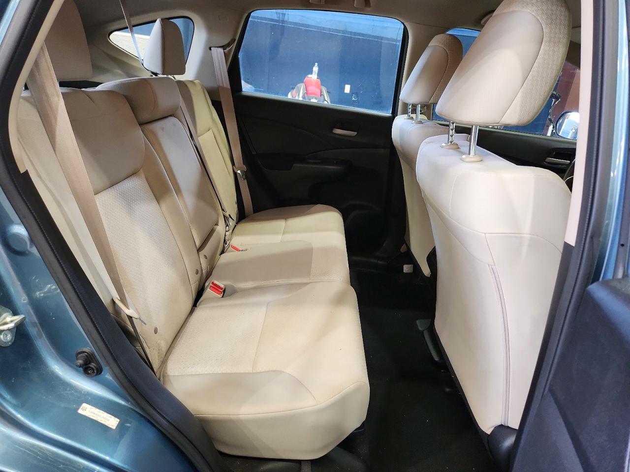 2015 Honda Cr-v Lx Blue vin: 5J6RM4H32FL043208