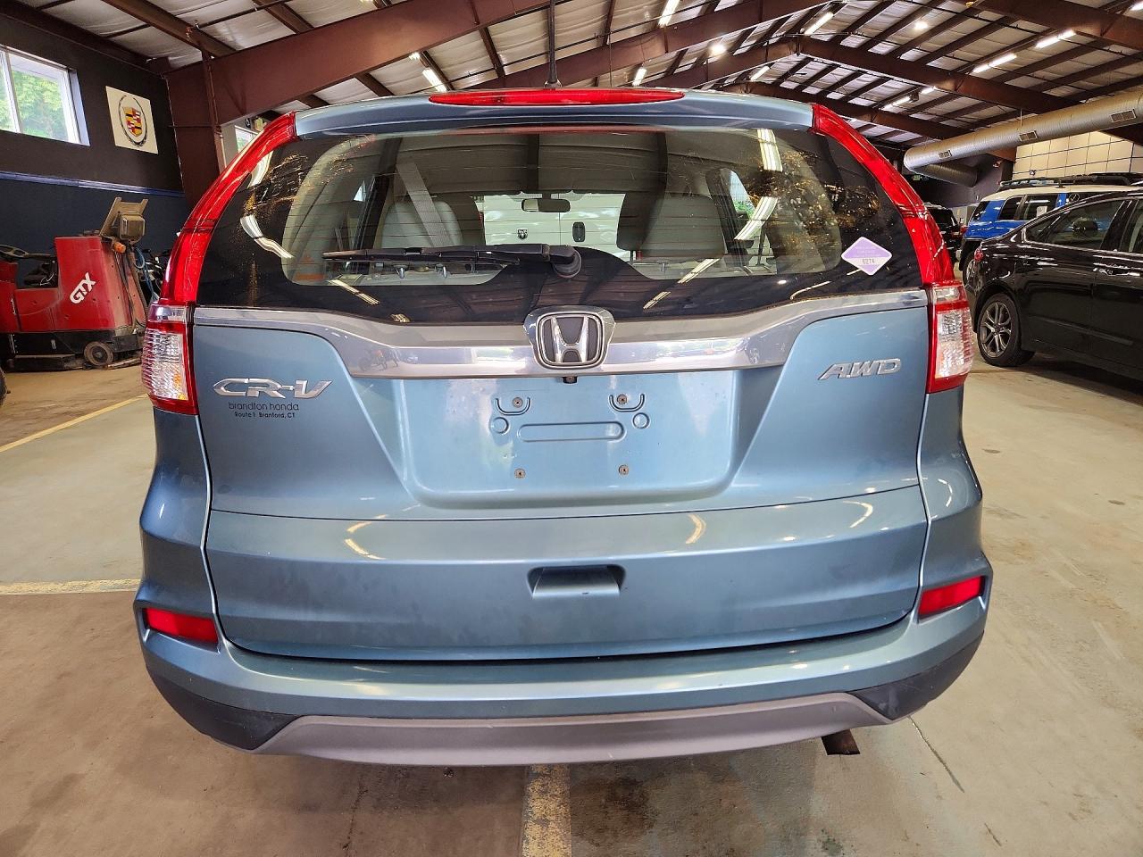 2015 Honda Cr-v Lx Blue vin: 5J6RM4H32FL043208