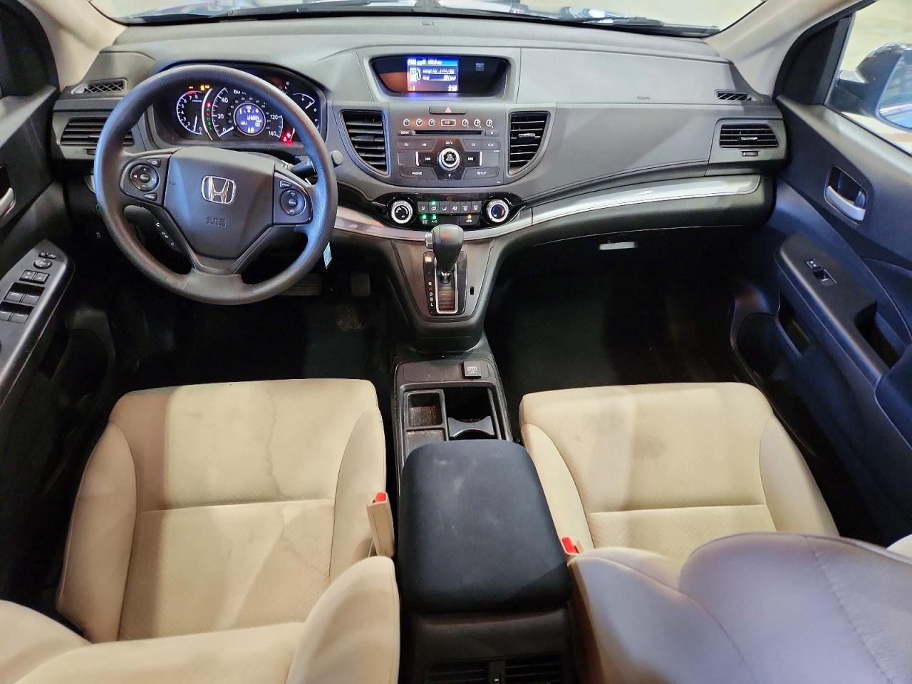2015 Honda Cr-v Lx Blue vin: 5J6RM4H32FL043208