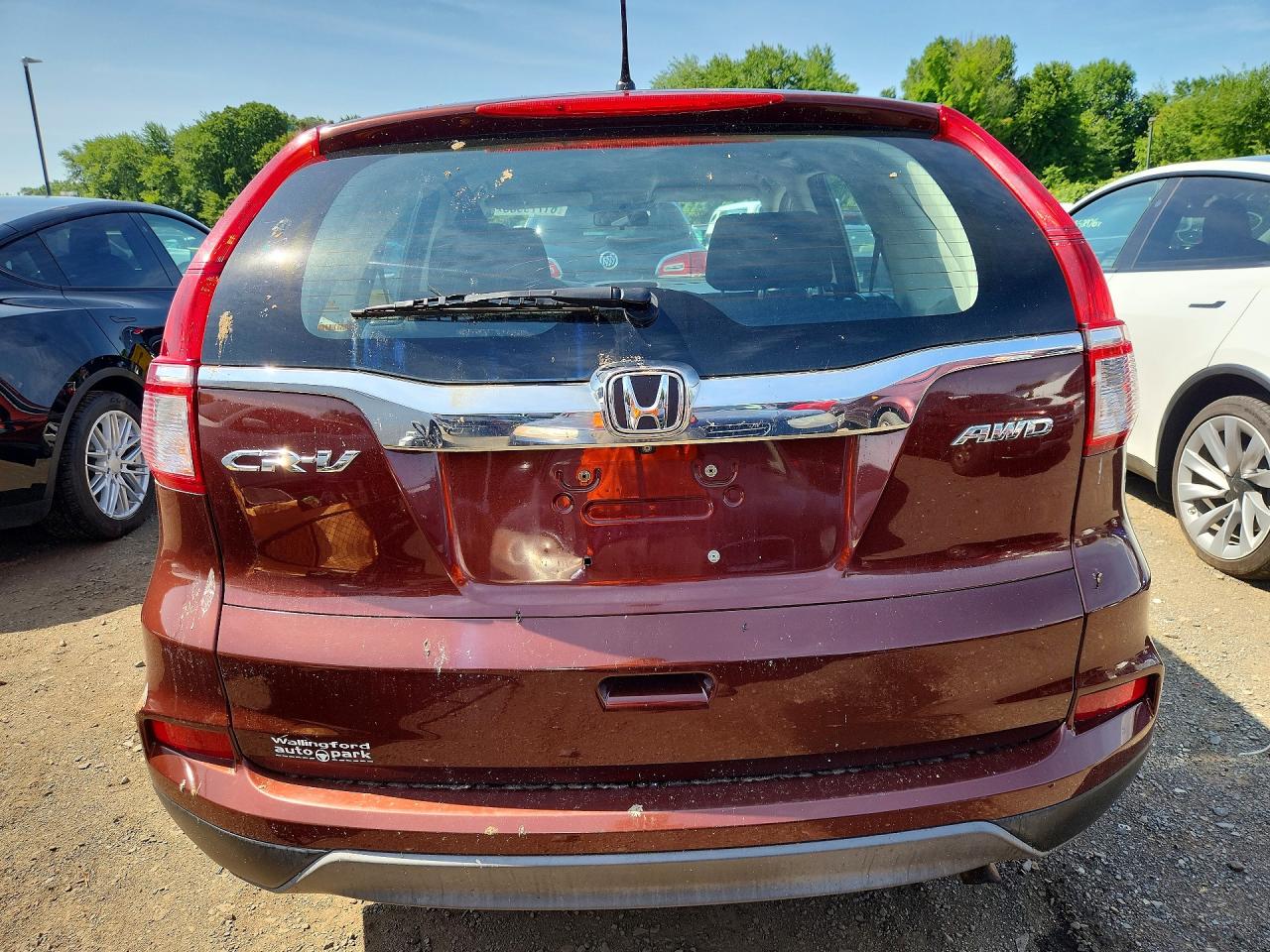 2015 Honda Cr-v Lx Silver vin: 5J6RM4H32FL070523