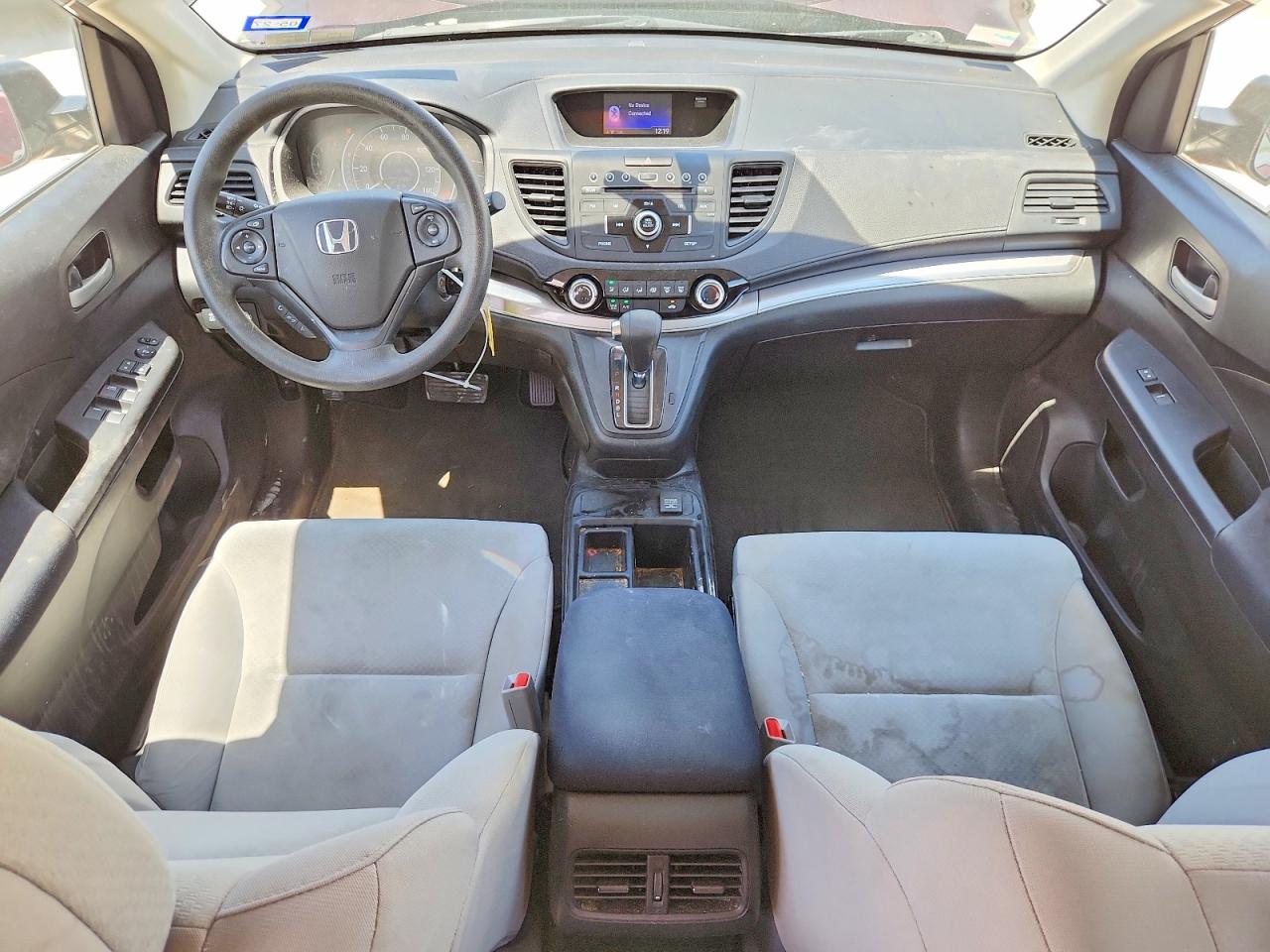 2015 Honda Cr-v Lx Burgundy vin: 5J6RM4H32FL075110