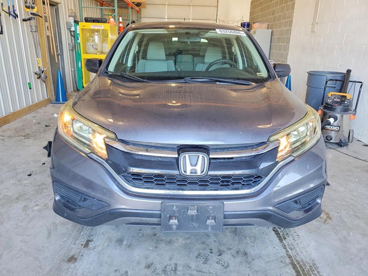 2015 Honda Cr-v Lx Gray vin: 5J6RM4H32FL094191