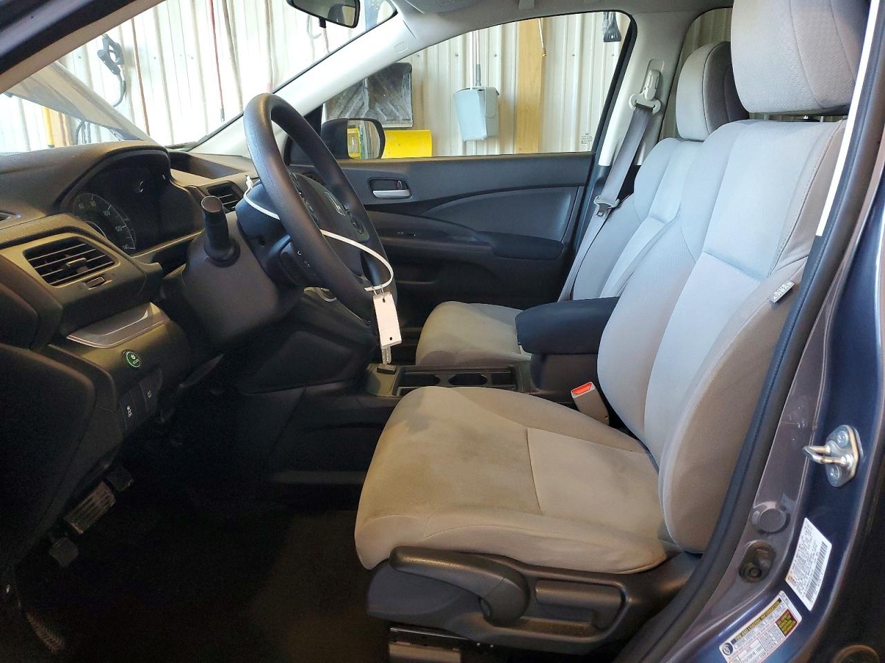 2015 Honda Cr-v Lx Gray vin: 5J6RM4H32FL094191
