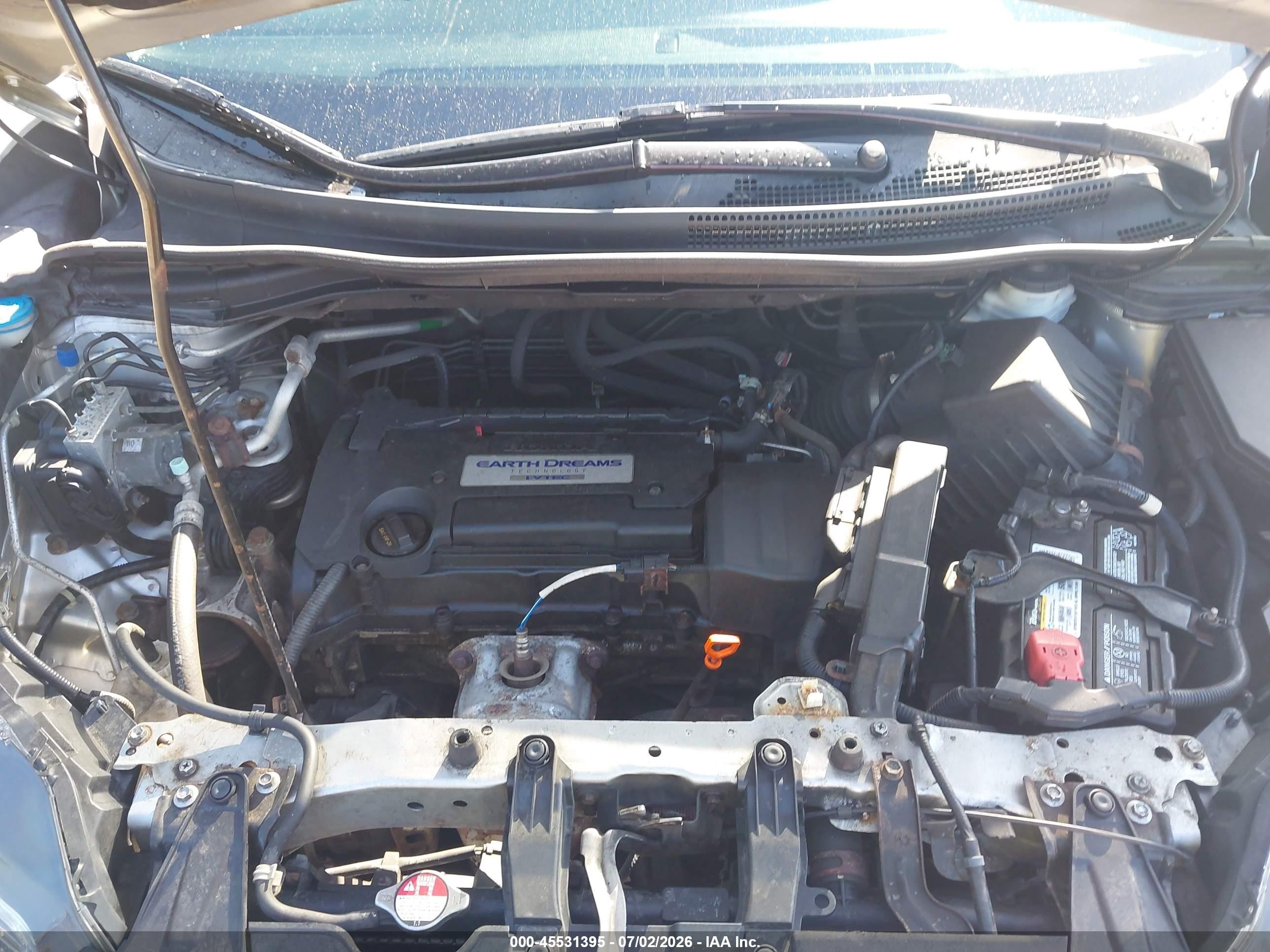 2015 Honda Cr-v Lx Серебряный vin: 5J6RM4H32FL116450