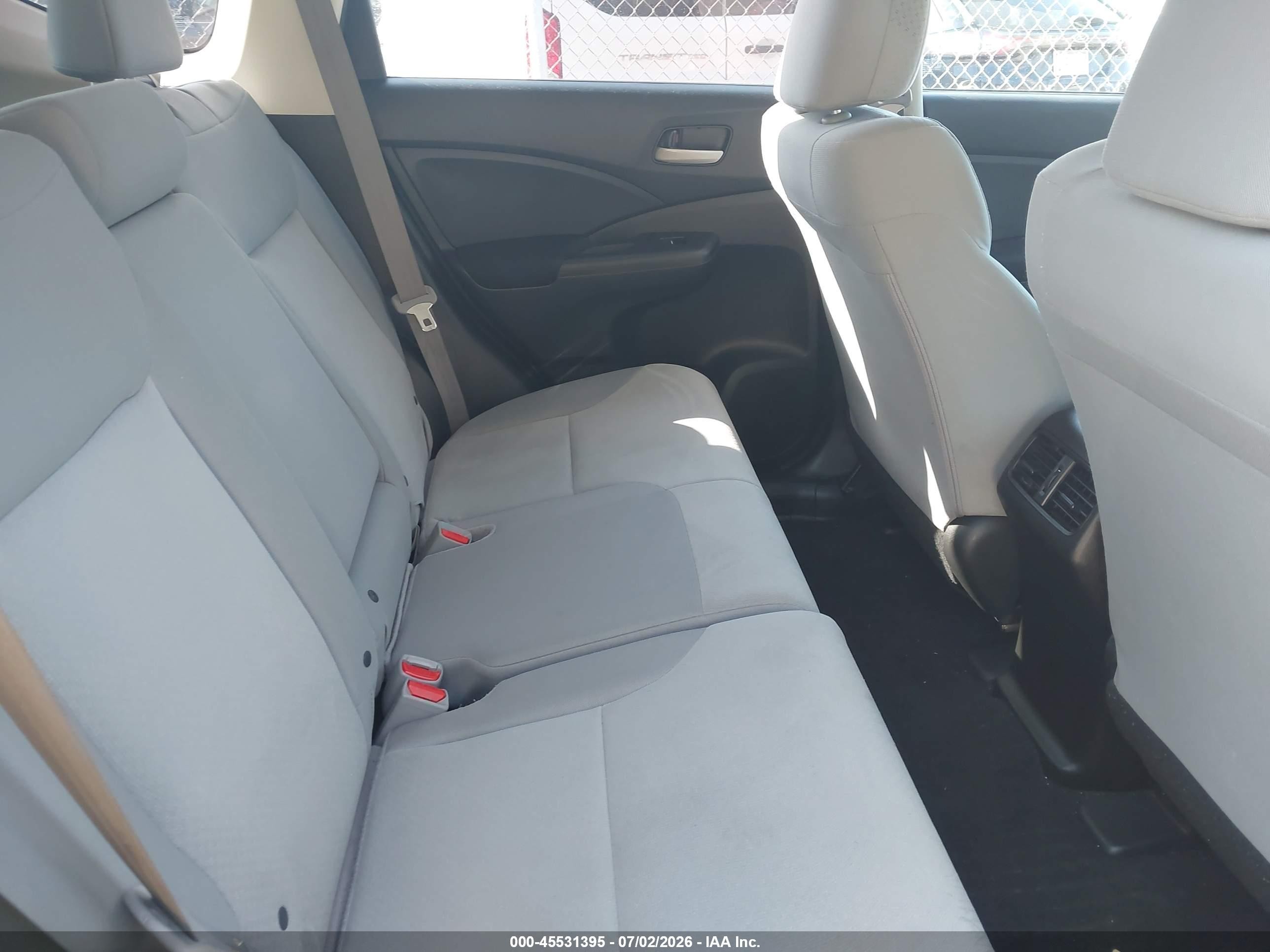 2015 Honda Cr-v Lx Серебряный vin: 5J6RM4H32FL116450