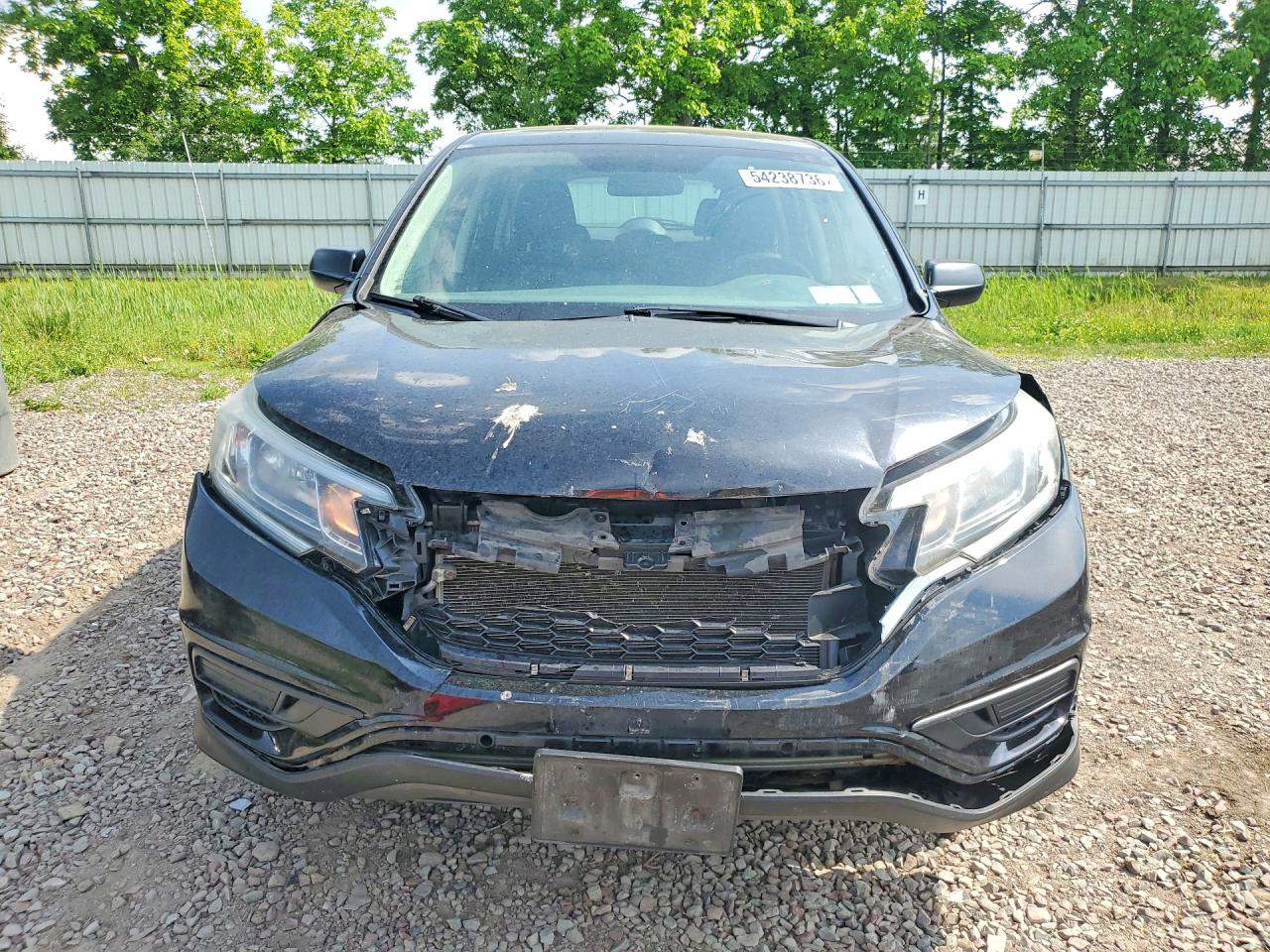 2015 Honda Cr-v Lx Black vin: 5J6RM4H32FL127514