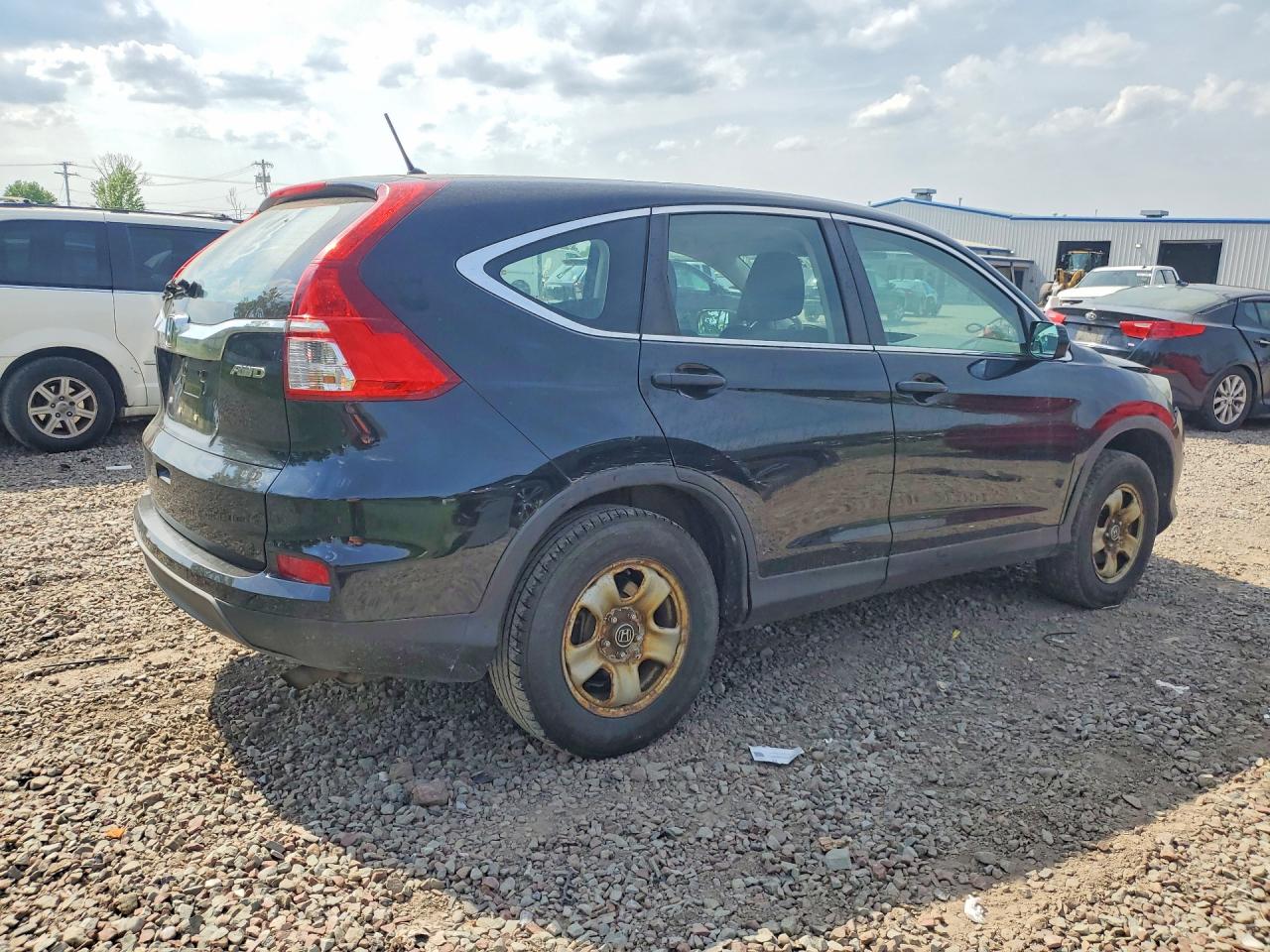 2015 Honda Cr-v Lx Black vin: 5J6RM4H32FL127514