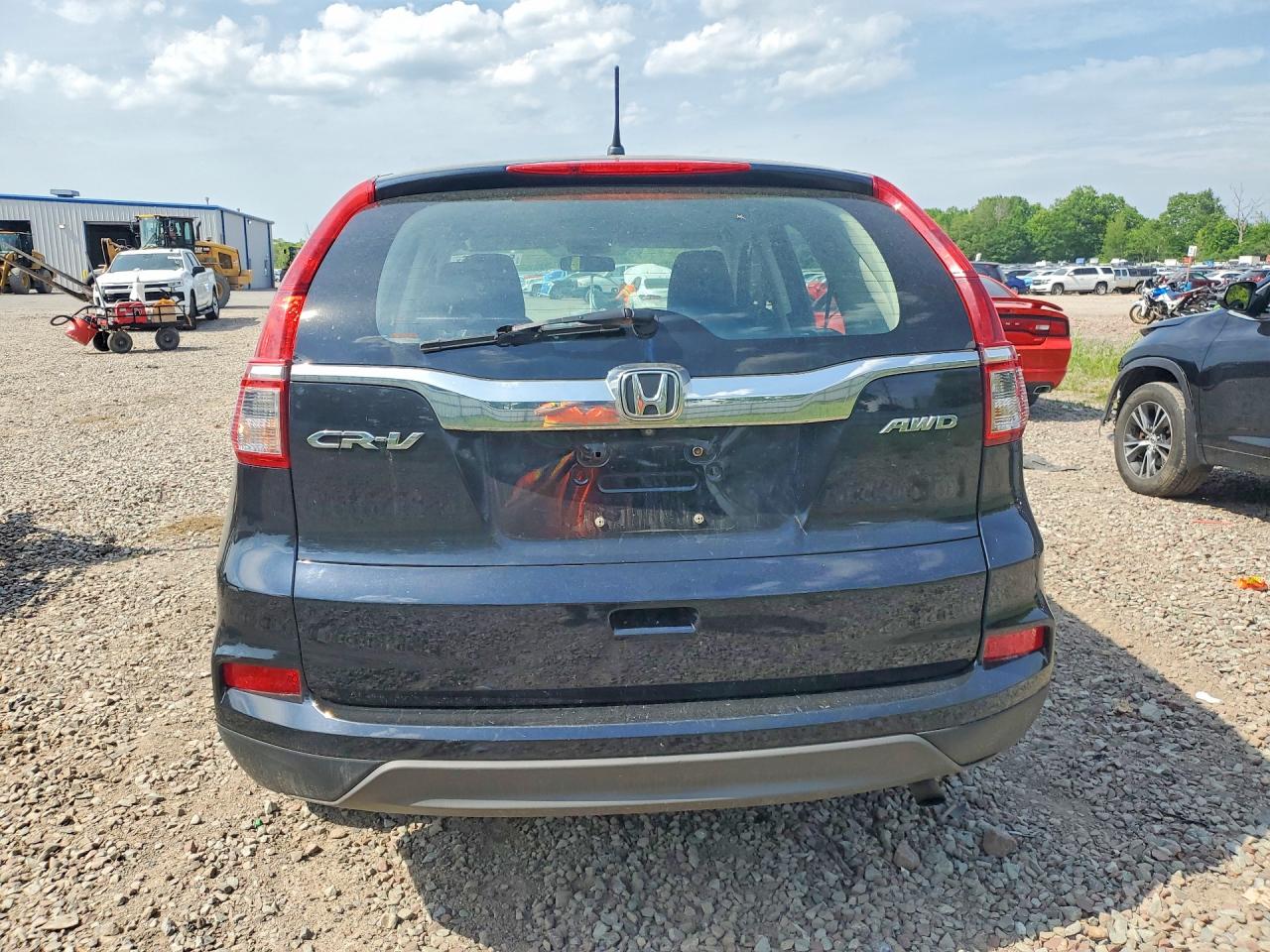 2015 Honda Cr-v Lx Black vin: 5J6RM4H32FL127514
