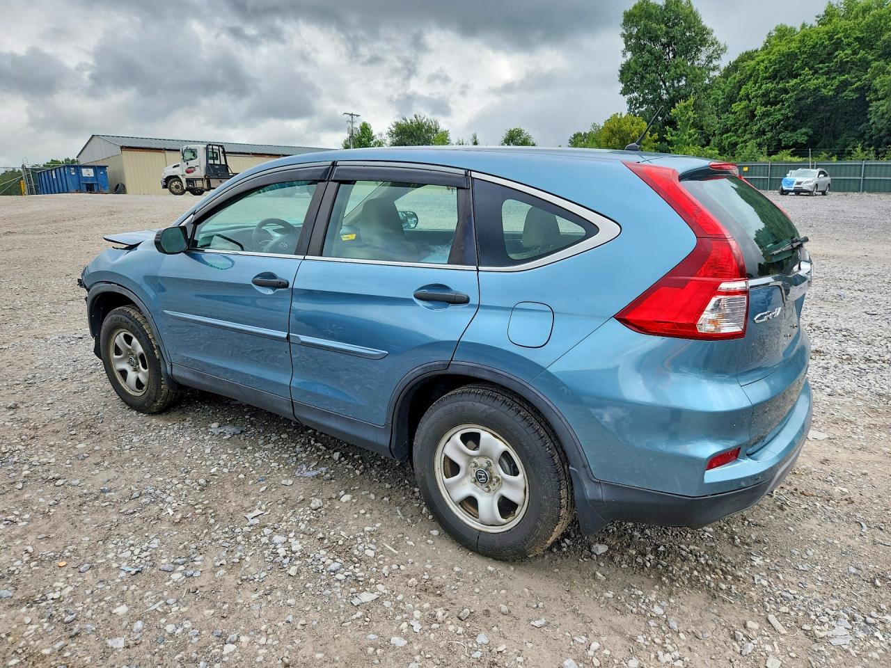 2015 Honda Cr-v Lx Бирюзовый vin: 5J6RM4H32FL127870