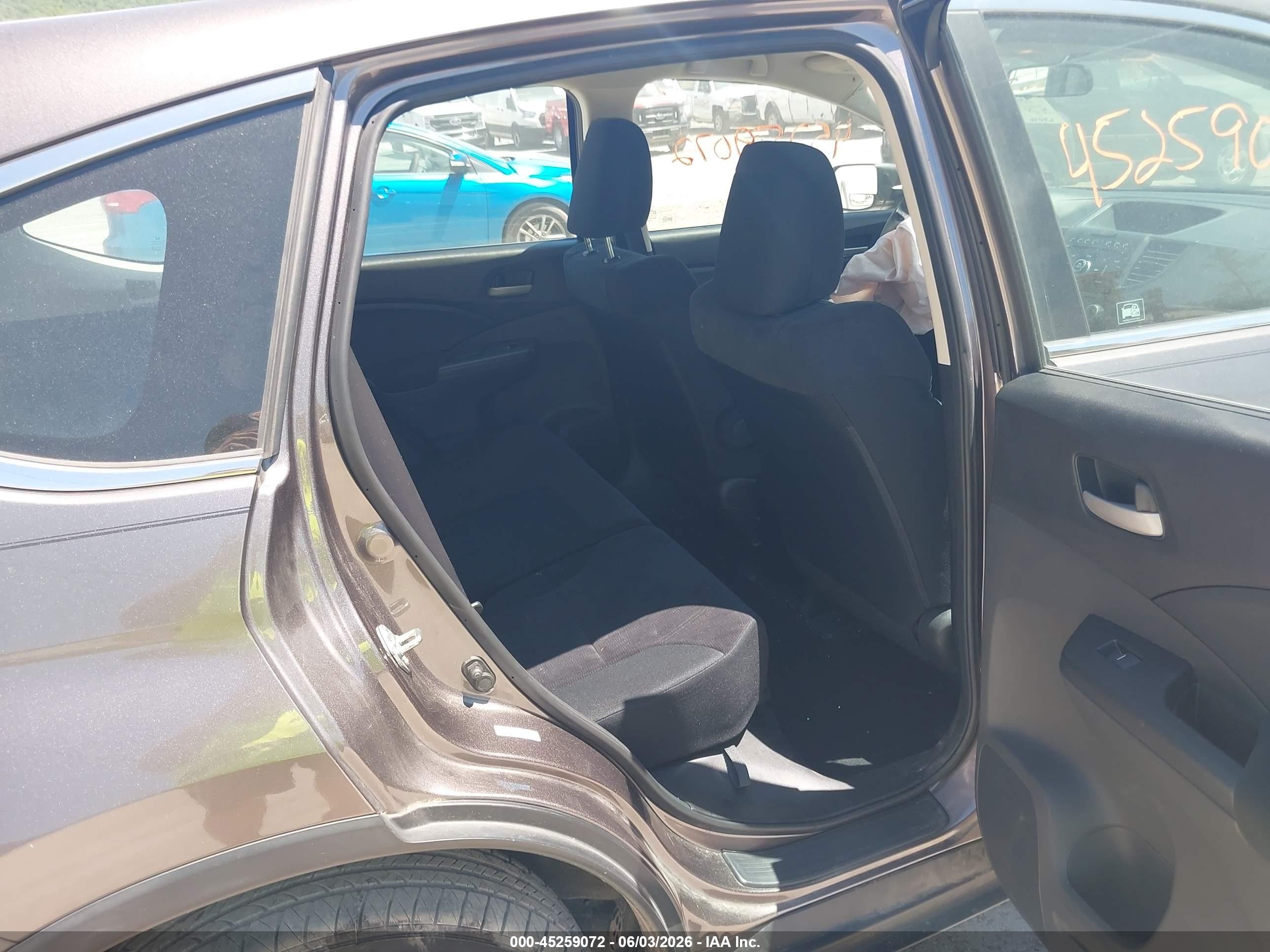 2012 Honda Cr-v Lx Brown vin: 5J6RM4H33CL032505