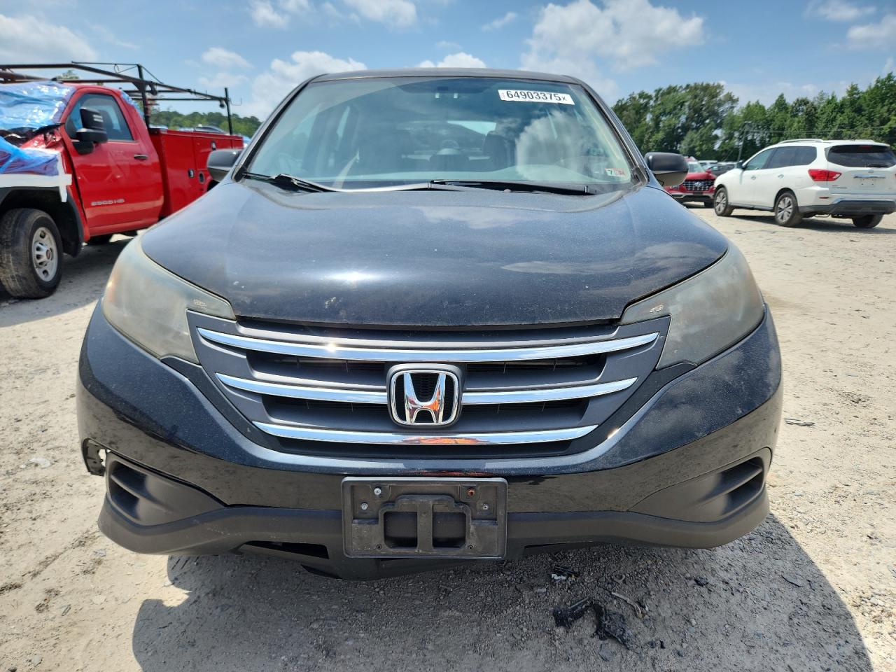2012 Honda Cr-v Lx Black vin: 5J6RM4H33CL033153