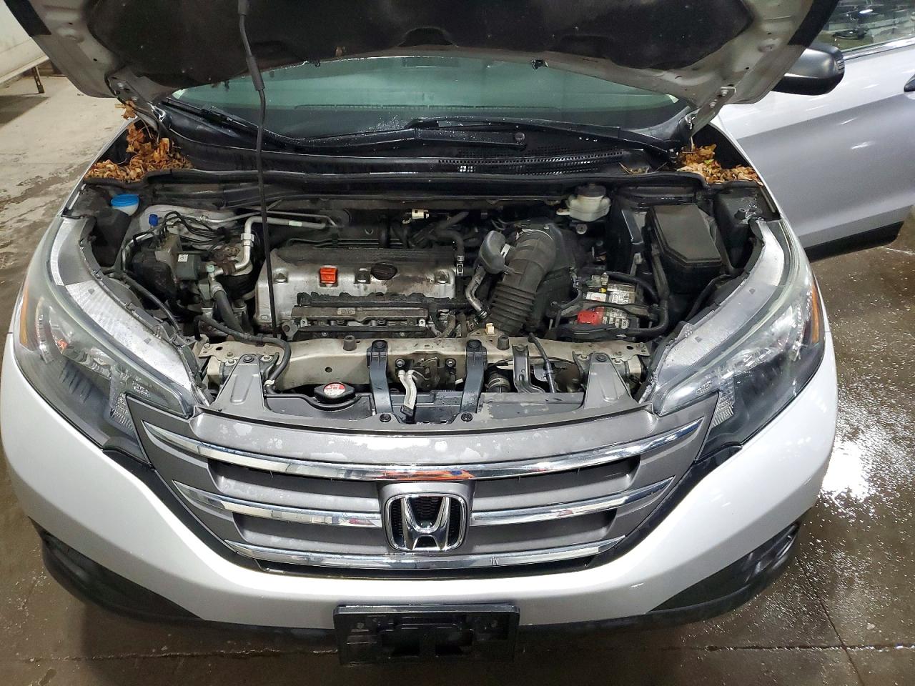 2012 Honda Cr-v Lx Silver vin: 5J6RM4H33CL067027
