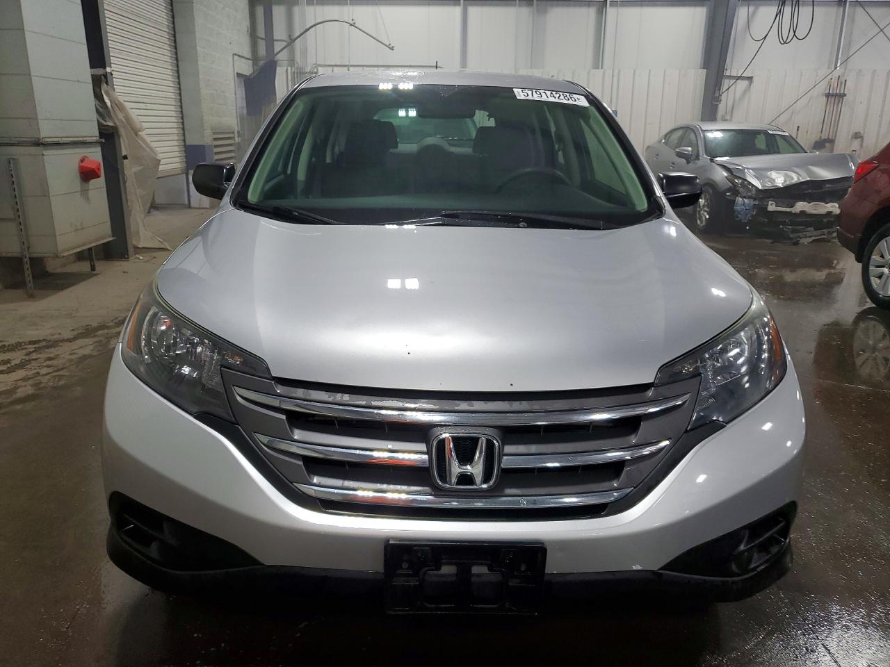 2012 Honda Cr-v Lx Silver vin: 5J6RM4H33CL067027