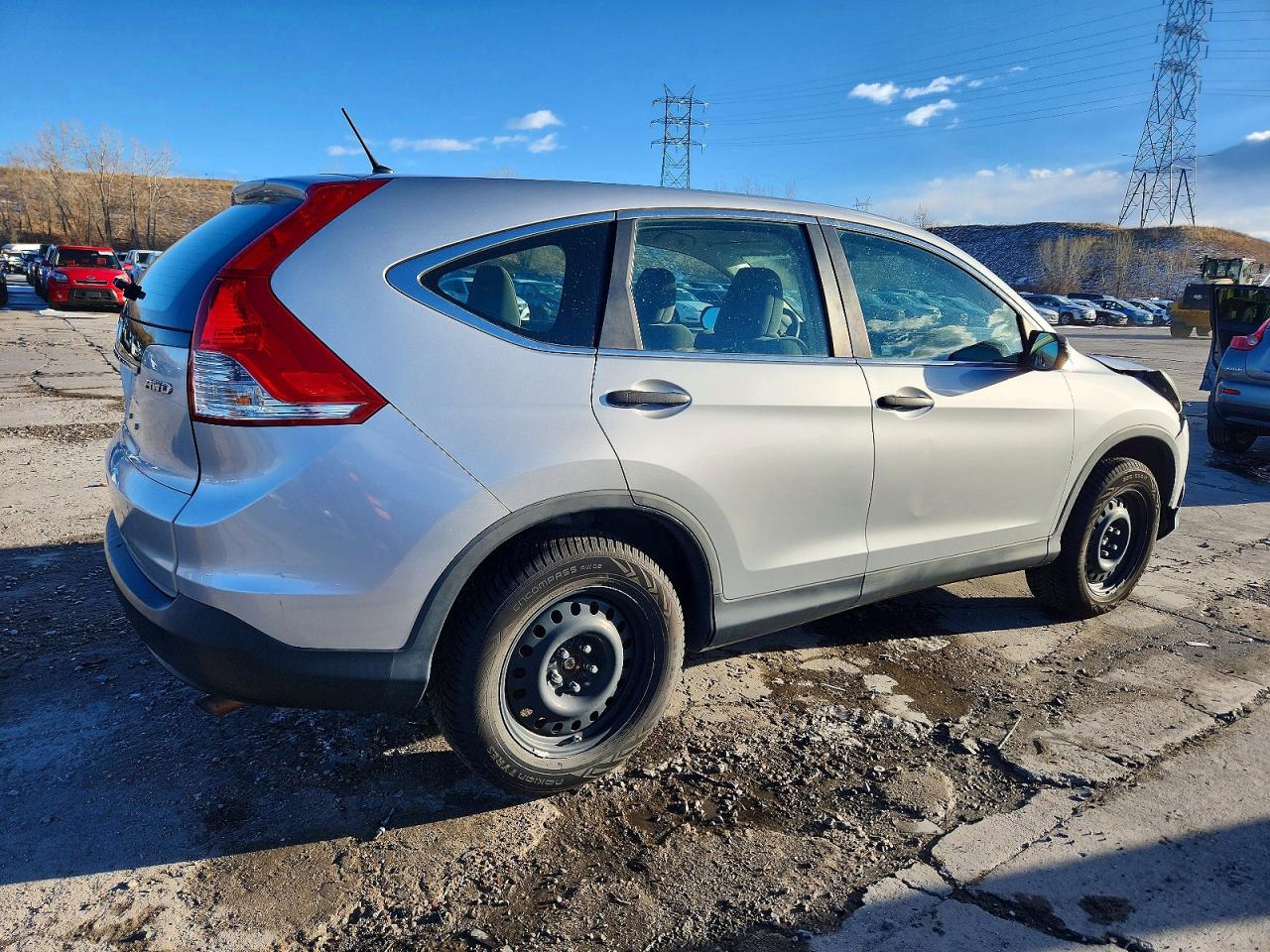 2012 Honda Cr-v Lx Silver vin: 5J6RM4H33CL079923
