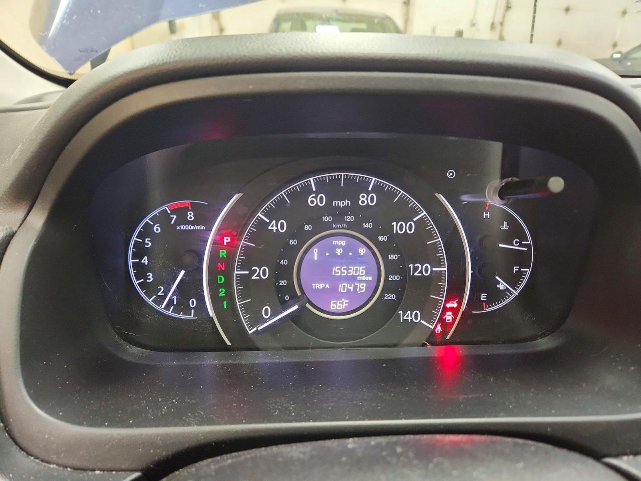 2012 Honda Cr-v Lx Blue vin: 5J6RM4H33CL082529