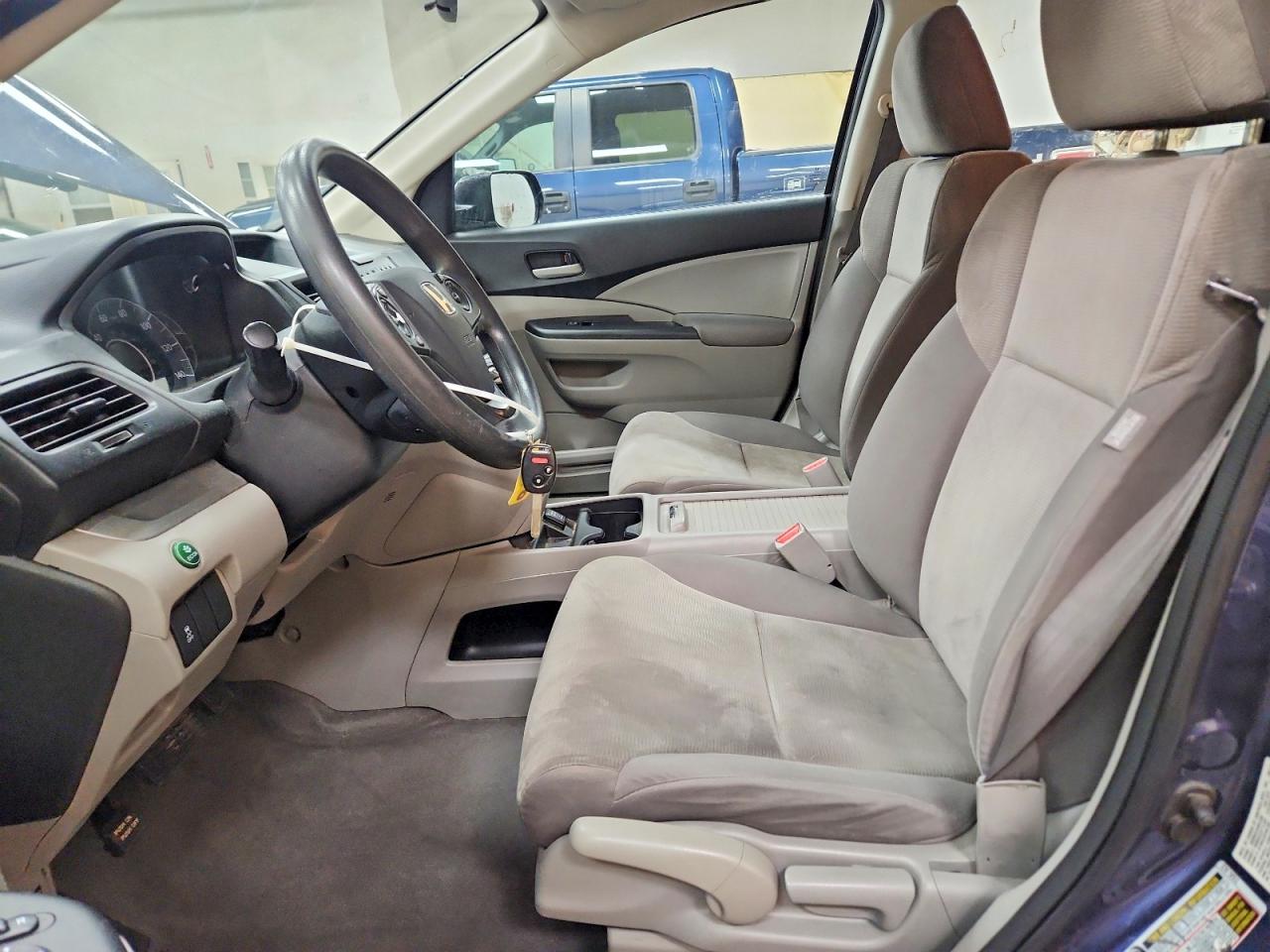 2012 Honda Cr-v Lx Blue vin: 5J6RM4H33CL082529