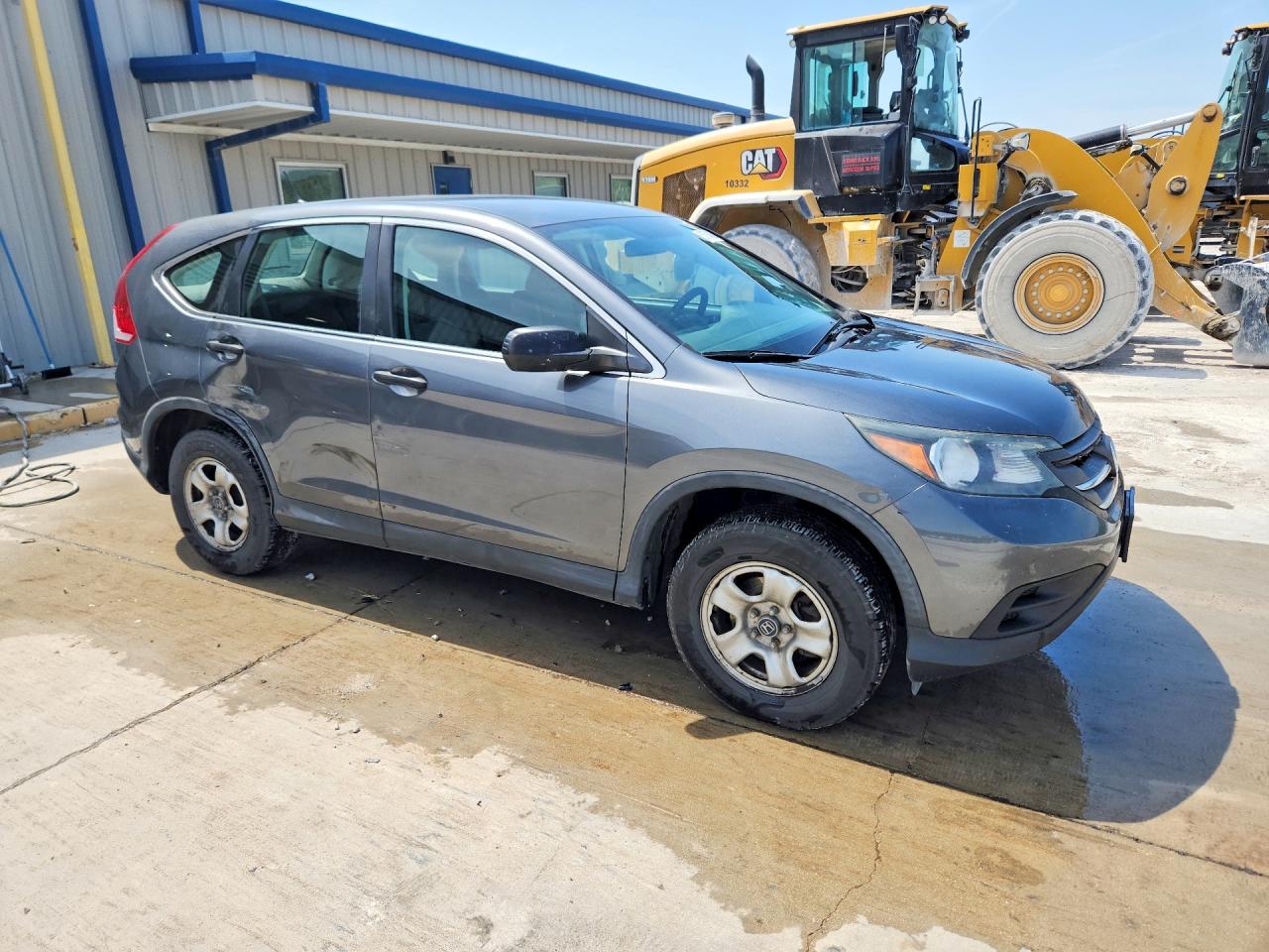 2013 Honda Cr-v Lx Серый vin: 5J6RM4H33DL011395