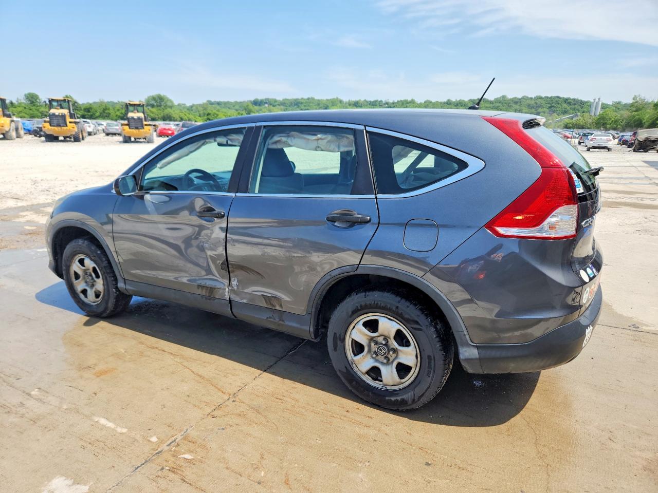 2013 Honda Cr-v Lx Серый vin: 5J6RM4H33DL011395